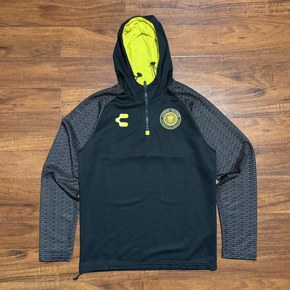 Leones Negros‎ Universidad de Guadalajara UDG Soccer Hoodie Sweater Men's Large
